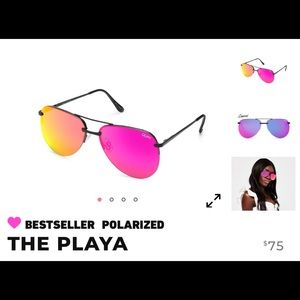 Quay ‘The Playa’ Polarized Sunglasses - NEW